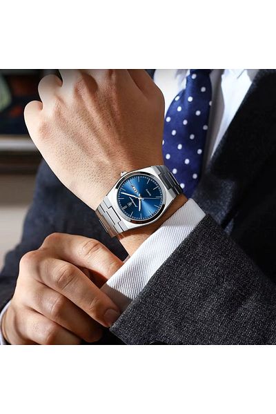 delis Men's watch Poedagar CS1796, stainless steel, gold, gold dial