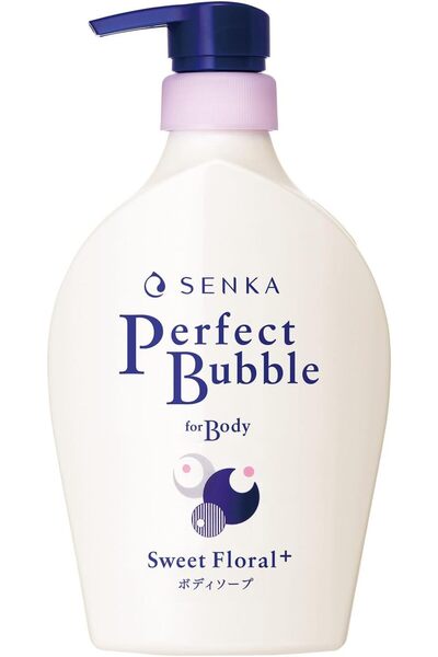 SENKA فقاعات مثالية لغسول الجسم برائحة الزهور الحلوة 500 مل