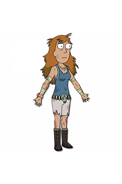 INOVATIX Σετ 8 τεμαχίων, Αυτοκόλλητο Rick And Morty Survivalist Summer, INOVA...