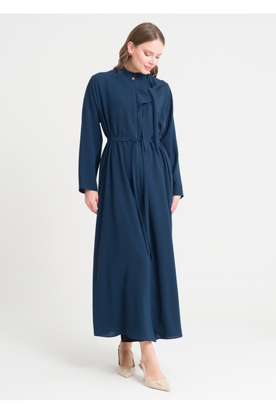 Armağan Fermuarlı Yaka Detaylı Pardesü