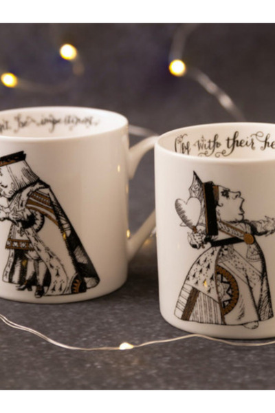 MIKASA x V&A Alice in Wonderland 350ml Porselen Kupa 2li