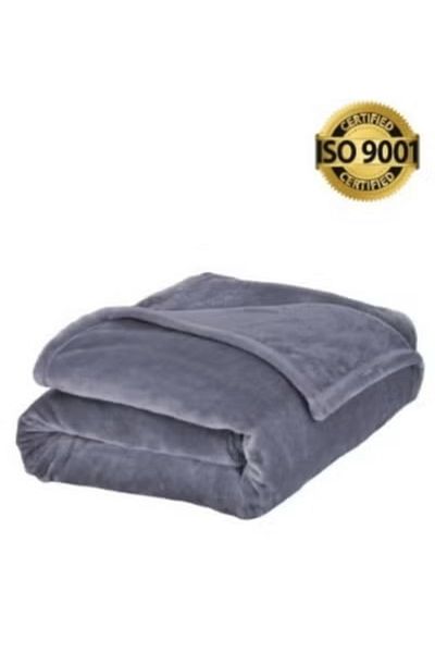 smart home Lightweight, soft and warm winter blanket with a comfortable silky feel, double bed blanket 220x240cm, 2kg