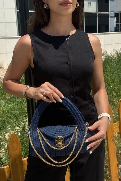 MaVaux Helen Elegant Accessory Detailed Stylish Design Timeless Daily, Stylish Crossbody and Handbag