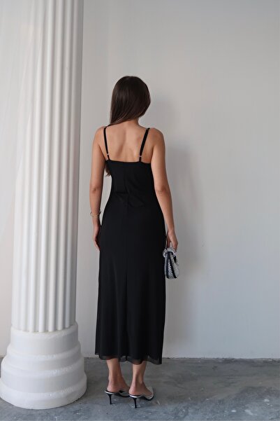 Paw Garage Women's Megan Degaje Collar Adjustable Strap Lined Dress