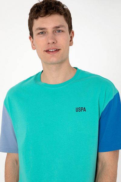 U.S. Polo Assn. Men's Comfort Fit Crew Neck Mint T-Shirt 50306921-Vr090