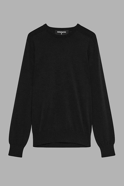 Patrizia Pepe BLUZA CROIALĂ REGULARĂ - PATRIZIA PEPE - XL, NEGRU