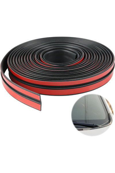 Zippi Soundproofing Tape for Windshield, Rear Window, Panoramic Sunroof, 5 Me...