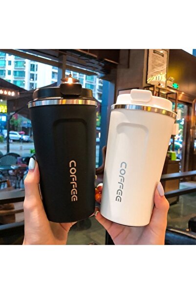 ARWOAN 510ML Paslanmaz Çelik Kahve Kupa Sızdırmaz Seyahat Bardak Termos Araç Taşınabilir Bardak