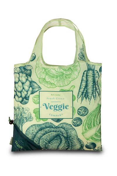 Punta Shopping Bag F10424, 38x38cm, 12l, Foldable, Green