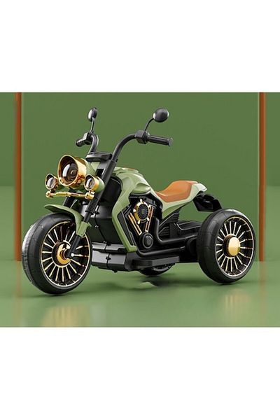 FONIX Comando Kids Electric Motorcycle, Batteries Included, Bluetooth Control, Anti-Rollover System,