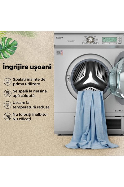 NufJoy Set of 4 Towels 100% Cotton, 500 g/m², 2 Bath Towels 70x140 cm and 2 Hand Towels 50x90 cm