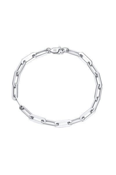 delis Men's 925 silver bracelet, JW1486, rhodium plated