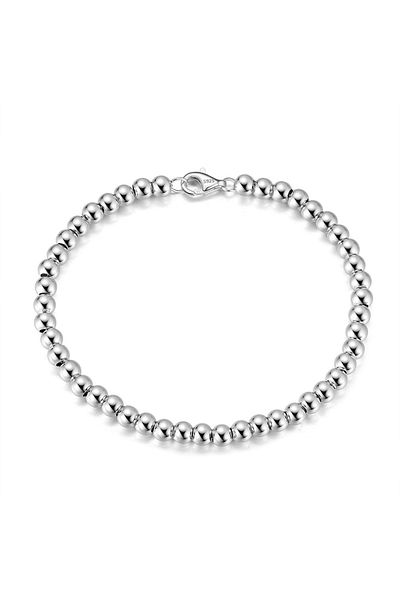 delis Men's 925 silver bracelet, JW1490, rhodium plated