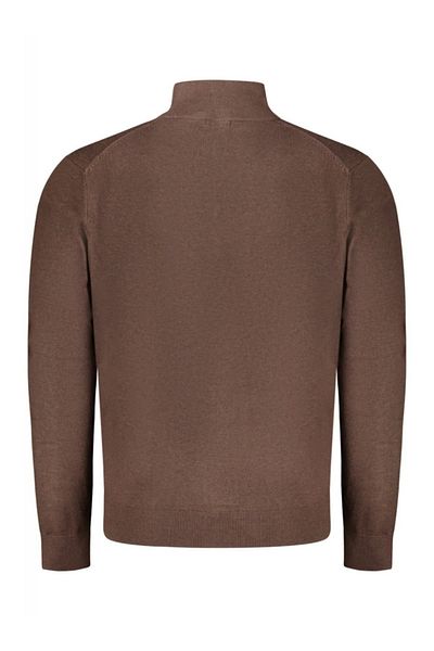 Norway Men's zip-up sweater, with embroidered mini logo, Regular fit