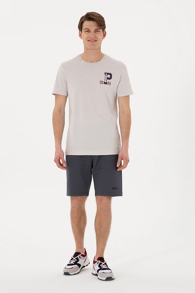 U.S. Polo Assn. Men's Anthracite Knitted Shorts 50305933-Vr006