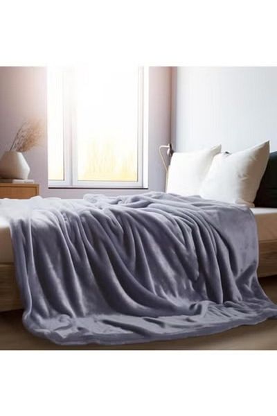 Generic Lightweight and warm velvet blanket 200 x 220 cm, 950 g