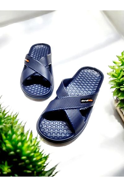 AkınalBella Eva Cross Soft Sole Beach, Pool, Sea Slippers