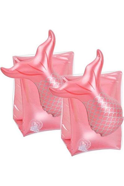 fulina 2Pcs Inflatable Swimming Armbands for Kids,Mermaid,Custom Designed for Kids at the Age of 3-6 Years