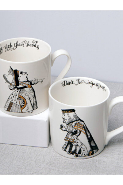 MIKASA x V&A Alice in Wonderland 350ml Porselen Kupa 2li