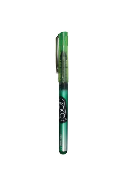 Roco Liquid Ink Pen - Green, 0.5mm Cone Tip