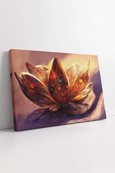 KOSS Dijital Pictură pe pânză cu flori de lotus, pictură decorativă cu viață ...