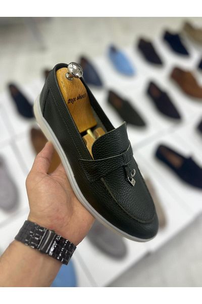 Zegeshoes Ортопедични ежедневни обувки LP от естествена кожа (изберете свой собствен размер)