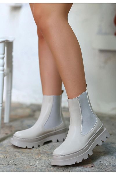 Celira Bluen Beige Skin Boots
