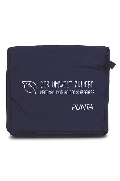 Punta shopping bag, foldable, F10414, 43x39cm, 18L, Navy blue