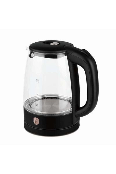 Berlinger Haus Glass pressure cooker 1.7 l Black Rose Collection
