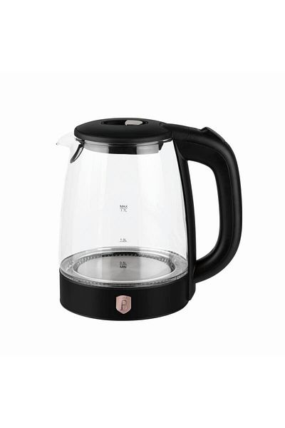 Berlinger Haus Glass pressure cooker 1.7 l Black Rose Collection