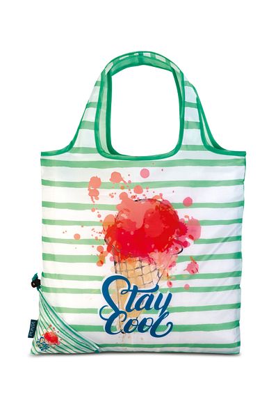 Punta Shopping Bag F10431, Foldable, 38x38cm, 12l, Foldable, Green