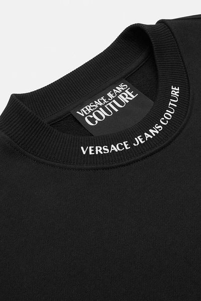 VERSACE JEANS COUTURE BLUZA CROIALĂ REGULARĂ - VERSACE JEANS COUTURE - XL, NEGRU