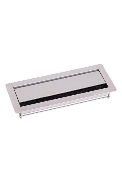 Socketline Senna Serisi Dar Kapaklı Kablo Kanalı Eloksal