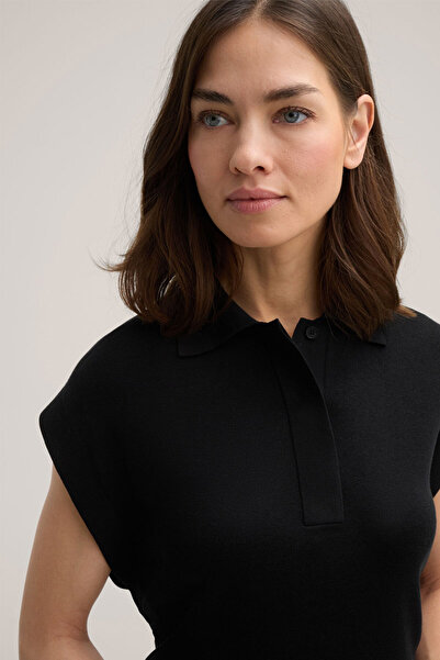 Windsor DP 8 BLOUSE - 36, BLACK