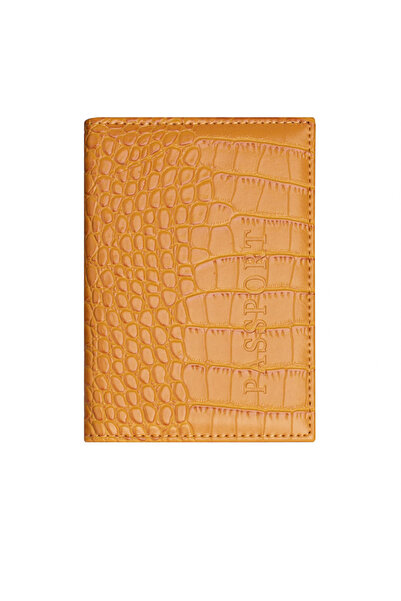 delis Unisex passport cover, Jonquil PT1292, Orange