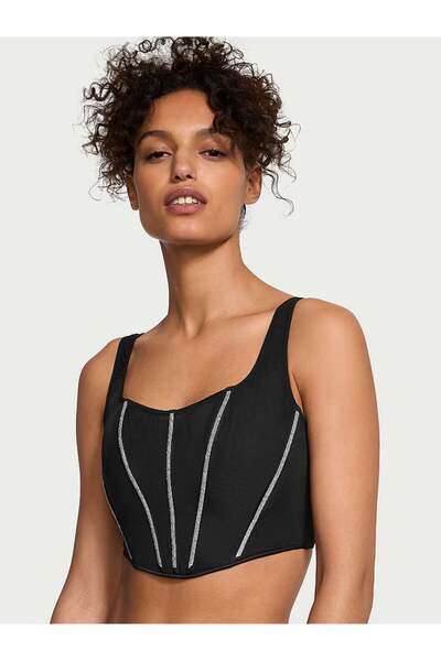 Victoria's Secret Işıltılı Transparan Büstiyer