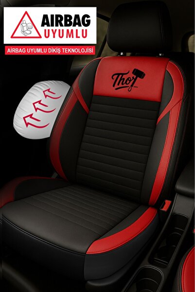 GM-DESIGN Thor Arm Feather Auto Seat Cover (Mitsubishi Colt-Carisma-Lancer Compatible)