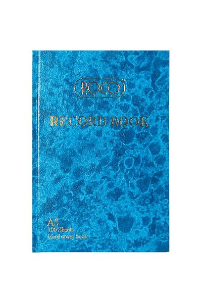 Roco A5 Record Book - 200 Pages (100 Sheets)