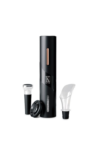 Berlinger Haus Electric wine cooler with Black Rose Collection accessories