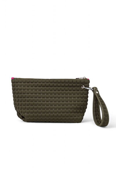 Bilik Deri Scuba Khaki Women's Portfolio & Clutch Bag Yeliz