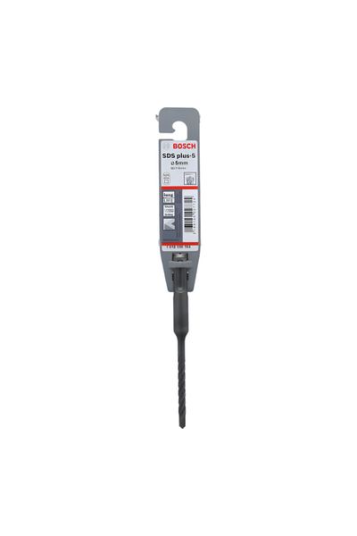 Bosch SDS Plus-5 Smooth Drilling Drill Bit Silver 5 x 115mm