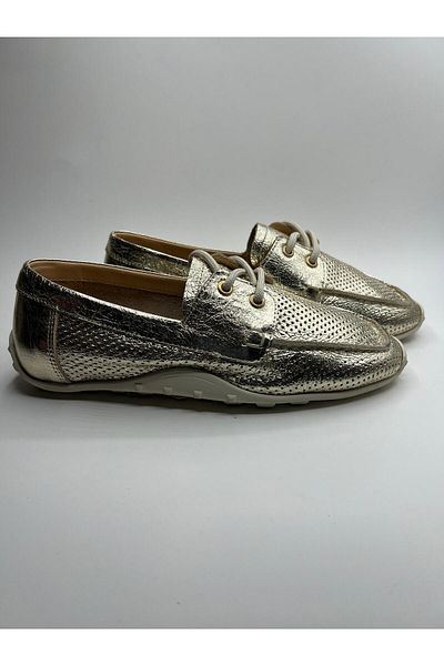 NEWGÜLTEKİN Genuine Leather Soft Light Sole Very Comfortable Mold Very Stylish Ballerinas