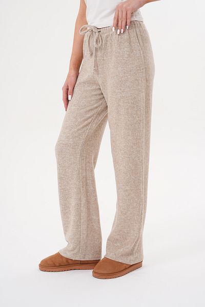 GENIUS STORE Pantaloni Yumoş de damă Pantaloni largi tricotati cu buzunare cu talie elastică PANTALONI YUMOŞ