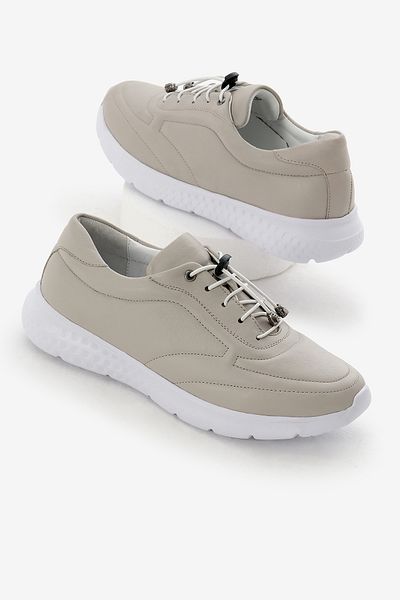 Tonny Black Women's Mink Poly Sole Rubber Laced Inside and Outside Genuine Leather Casual Shoes