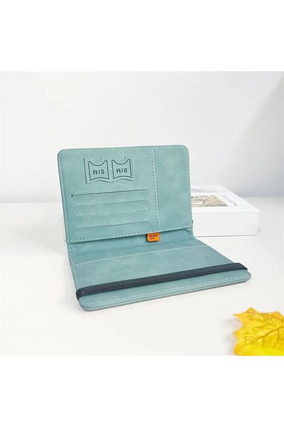 delis Unisex passport cover, Lorelei PT1305, Blue
