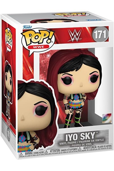 Funko بوب! مجسم WWE Iyo Sky Vinyl مقاس 9.5 سم هدية قابلة للتجميع