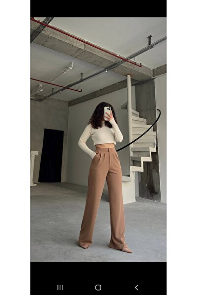 ALVWOMAN Lycra Palazzo Trousers