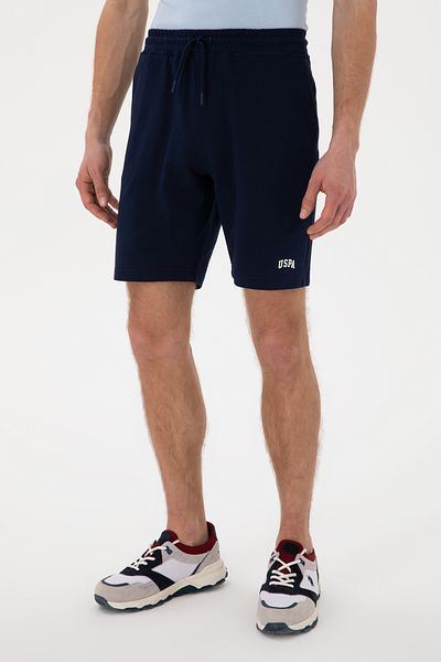 U.S. Polo Assn. Men's Navy Blue Knitted Shorts 50305933-Vr033