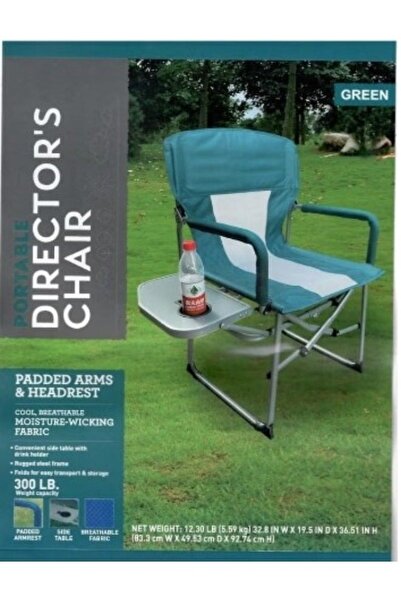 Generic Camping chair set consisting of two chairs, a folding chair with a side table, and a picnic bench