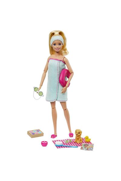 mattel Barbie doll wellness and relaxation at the spa